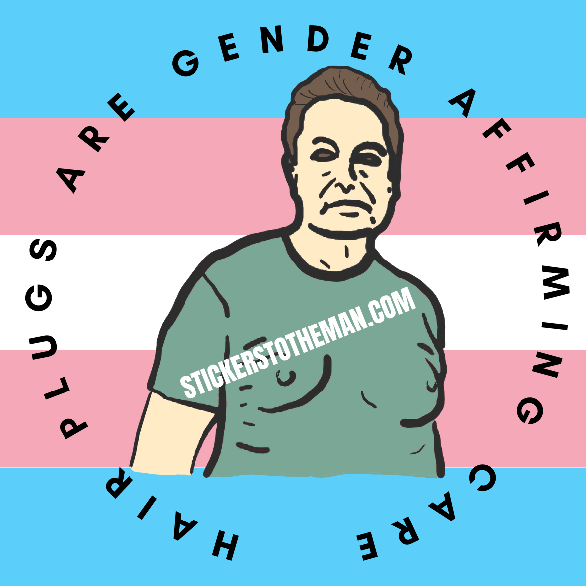 HAIR PLUGS ARE GENDER AFFIRMING CARE